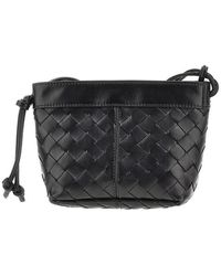 Bottega Veneta - Intrecciato Leather Shoulder Strap Pouch - Lyst