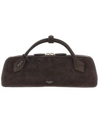 Alaïa - Suede Leather 'Le Teckel' Clutch - Lyst
