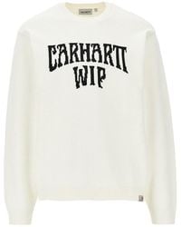 Carhartt - 'Deck' Cotton Crewneck Sweater - Lyst