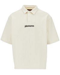 Pleasures - Cable Jersey Polo Shirt - Lyst