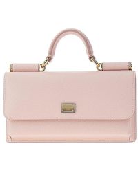Dolce & Gabbana - Dauphine Print Leather Mini Bag - Lyst
