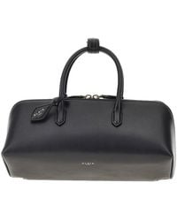 Alaïa - Box Leather Small 'Delta' Bag - Lyst