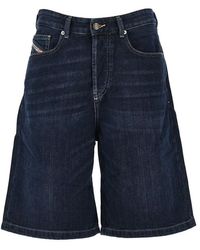 DIESEL - 'De-Sire' Denim Shorts - Lyst