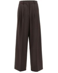 P.A.R.O.S.H. - P. A.R. O.S. H. Twill Pants With Darts - Lyst