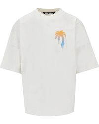Palm Angels - 'I Love Pa' Print Oversized T-Shirt - Lyst