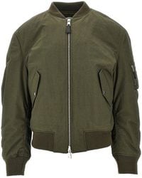 Givenchy - 'Couture Seam' Cotton-Blend Bomber Jacket - Lyst