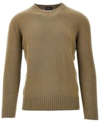 Drumohr - Chenille Crewneck Sweater - Lyst