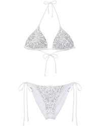 VENUJA - Bikini With Rhinestone - Lyst
