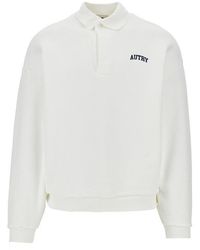 Autry - French Terry Polo Sweatshirt - Lyst