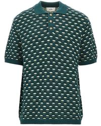 Les Deux - 'Esmay Shell' Knitted Polo - Lyst