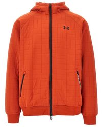 Under Armour - Ua Unstoppable Fleece Textured Fullzip Hoodie - Lyst
