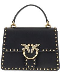 Pinko - Studded Mini Love Bag - Lyst
