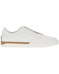 Fendi - City' Leather Sneakers 7 - Lyst