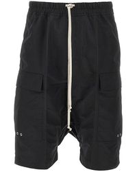 Rick Owens - Nylon Cargo Shorts - Lyst