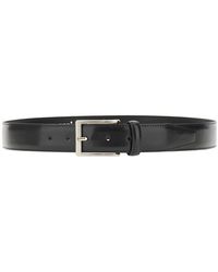 GIANNIFRANCO BELTS - Brushed Leather Belt - Lyst