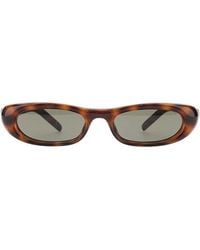 Saint Laurent - Sl 557 Shade Pump Sunglasses - Lyst