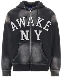 AWAKE NY - 'Collegiate' Full-Zip Hoodie - Lyst