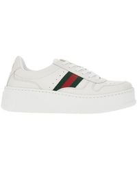 Gucci - Chunky Leather Sneaker - Lyst