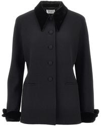 The Row - 'Jeko' Wool Jacket - Lyst