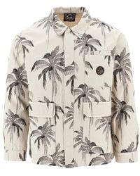 Mauna Kea - 'Palms' Cotton Safari Jacket - Lyst