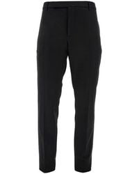 Saint Laurent - Tailored Wool Pants - Lyst