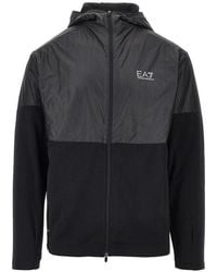 EA7 - Vigor7 Full-Zip Sweatshirt - Lyst