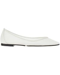 Jacquemus - 'Ovalo' Mesh Ballerinas - Lyst