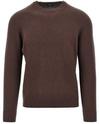 Drumohr - Merino Wool Knitted Sweater - Lyst