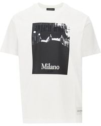 Emporio Armani - Icon Photographic Print T-Shirt - Lyst