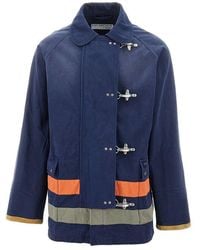 Fay - Cotton Twill '4 Ganci' Jacket - Lyst