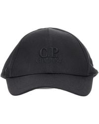 C.P. Company - Baseball Hat With Logo Embroidery Kids - Lyst