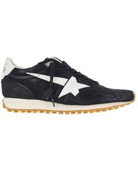 Golden Goose - 'Running Marathon' Suede Leather Sneakers - Lyst