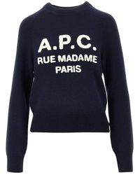 A.P.C. - Pullover - Lyst