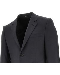 Emporio Armani David Line Suit in Black for Men | Lyst