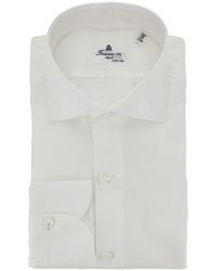 Finamore 1925 - 'Milano' Cotton Shirt - Lyst