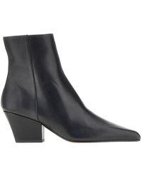 Paris Texas - 'Jane' Leather Ankle Boots - Lyst