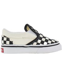 Vans - Classic Slip-On Checkerboard Sneakers Kids - Lyst