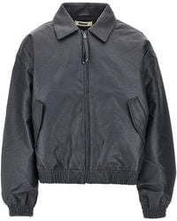 Woodbird - 'Wbbao' Faux Leather Biker Jacket - Lyst