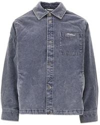 Prohibited - 'Old Campus' Padded Overshirt - Lyst