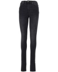 Gucci - Délavé Cotton Denim Skinny Jeans - Lyst
