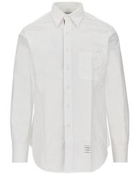 Thom Browne - Oxford Cotton Shirt - Lyst