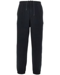 Emporio Armani - Travel Essential Embossed Jersey Pants - Lyst