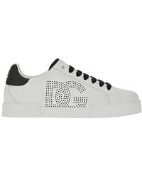 Dolce & Gabbana - Nappa Leather Portofino Light Sneakers - Lyst