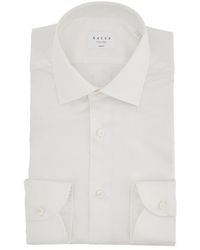 Xacus - 'Travel Shirt' Tailor Fit Cotton Shirt - Lyst