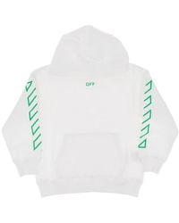 Off-White c/o Virgil Abloh - 'Diag' Print Hoodie Kids 12 - Lyst