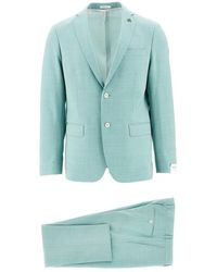BRERAS Milano - Stretch Wool Tailored Suit - Lyst