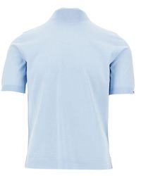 Prada - Cotton Knit Turtleneck T-Shirt - Lyst