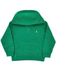 Ralph Lauren - Hoodie With Embroidered Logo Kids - Lyst