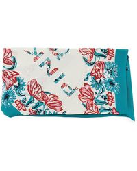 Pinko - Viscose And Silk Triangular Scarf - Lyst