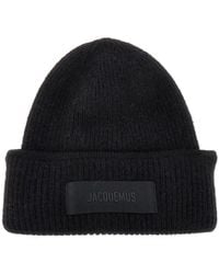 Jacquemus - Grosgrain Cap Alpaca Wool Hat - Lyst